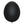 Top view of a matte black bicycle helmet