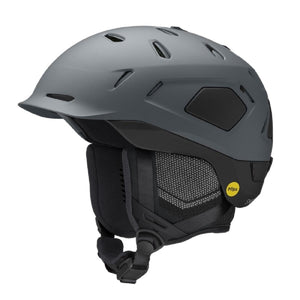 Smith Optics matte grey ski helmet with Mips technology