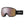Smith snow goggles with black frame and reflective bronze lens