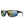 Smith sunglasses with black frames and yellow blue mirrored lenses