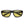 Smith Optics sunglasses with matte black frames and yellow lenses