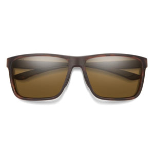 Smith Optics sunglasses with brown tortoise shell frames and brown lenses