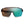 Smith Optics shield sunglasses with tortoise frame and dual tone brown and green reflective lens