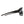 Side profile of Smith Optics black performance sunglasses