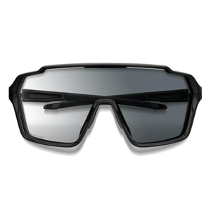 Smith Optics photochromic sunglasses with black frames and grey lenses