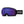 Smith Optics snow goggles with black frame and purple mirrored lens