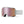 Smith Optics white snow goggles with a reflective pink lens