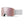 Smith white snow goggles with rose tinted lens