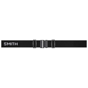 Black Smith goggle strap with adjustable buckles and central clip