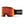 Smith Optics snow goggles with orange mirrored lens and black strap