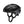 Smith Optics black cycling helmet with side vents and adjustable chin strap