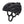 Matte black Smith Optics cycling helmet with ventilation ports