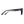 Side profile of matte black Smith sunglasses with silver temple accents