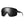 Smith Optics black shield sunglasses with dark grey lens