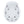 Top view of a white Smith Optics ski helmet with ventilation slots