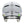 Back view of white Smith Vida ski helmet with adjustable dial and goggle strap clip