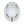 Top view of a white ski helmet with four ventilation slots and a rear adjustment dial