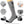 Snow Deer grey heated sock with battery pocket and reinforced toe and heel