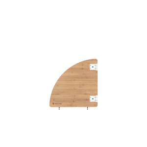 Snow Peak bamboo corner table extension