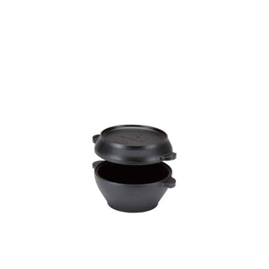 Snow Peak cast iron pot with lid