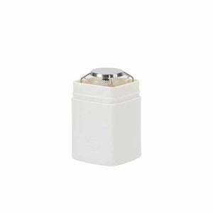 Snow Peak white portable lantern case with metal top handle