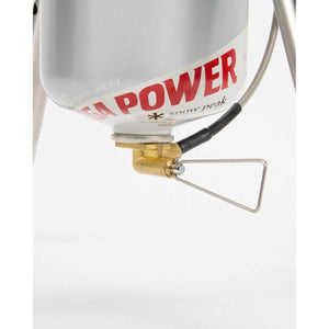 Snow Peak Giga Power fuel canister valve and metal handle
