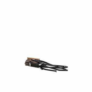 Snow Peak folding chair in a collapsed position