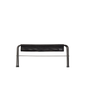 Snow Peak black mesh folding stool frame