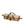 Snow Peak tan rectangular storage bag with brown webbing handles and side buckles
