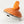 Snow Peak orange and white portable LED light with USB-C charging port