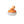 Snow Peak orange and white portable lantern with hanging loop