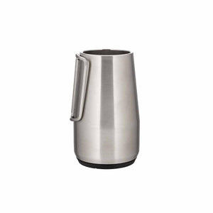 Snow Peak stainless steel tumbler with folding handle