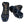 Snowline traction cleats attached to brown hiking boots