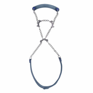 Snowline traction spikes with metal chains and rubber heel strap