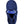 Navy blue SnugToes slipper with a clear gel insert on the top