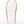 White slipper sole with brown trim and anti slip rubber dots