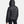 Back view of Under Armour black hooded puffer jacket