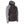 Stormr black and grey hooded jacket with front zipper and side pockets