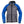 Stormr grey and blue hooded neoprene jacket with front zipper and pockets