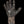 Stormr camouflage glove with black hexagonal grip pattern on palm