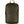 Olive green FjallRaven backpack with a leather top handle and front zippered pocket