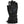 Swany black leather ski glove with zippered pocket and adjustable wrist strap