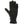 Swany black softshell glove with elastic wrist