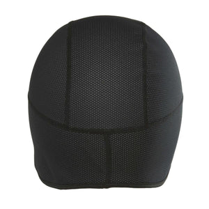 CTR black perforated cycling skull cap