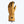 Mobile Warming tan leather heated glove with black trim and power button on cuff