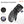 Savior Heat waterproof heated mitten with battery zipper and Hipora membrane