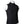 Lenz black sleeveless vest with front zipper on a mannequin