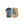 Hestra fingerless cycling gloves in blue and tan