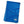 Blue Mission cooling towel with grey stitched edges