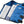 TechKewl blue cooling vest with internal white mesh pockets